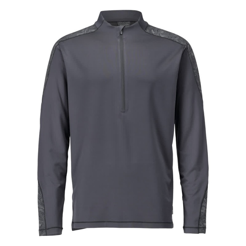 MASCOT® T-shirt, manches longues, demi-zippé 22681-618