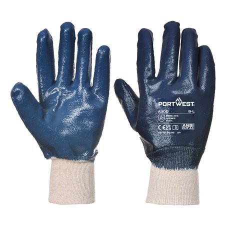 Portwest Gant nitrile, poignet tricot