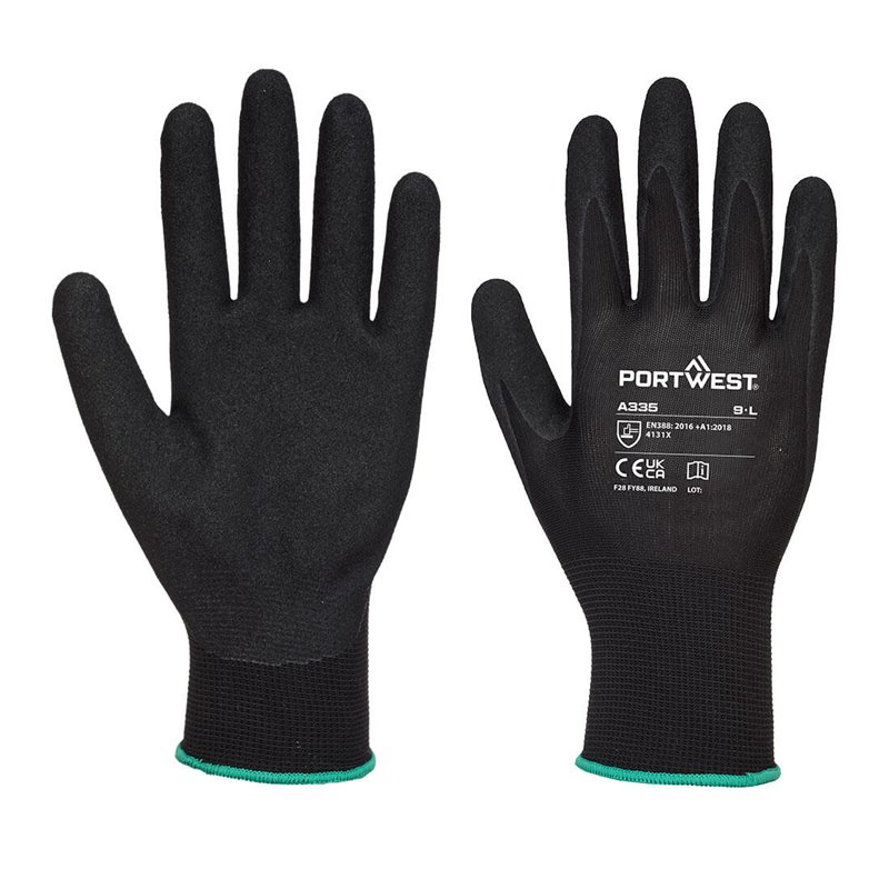 Portwest Gant Dermi-Grip NPR15 Nitrile Sablé