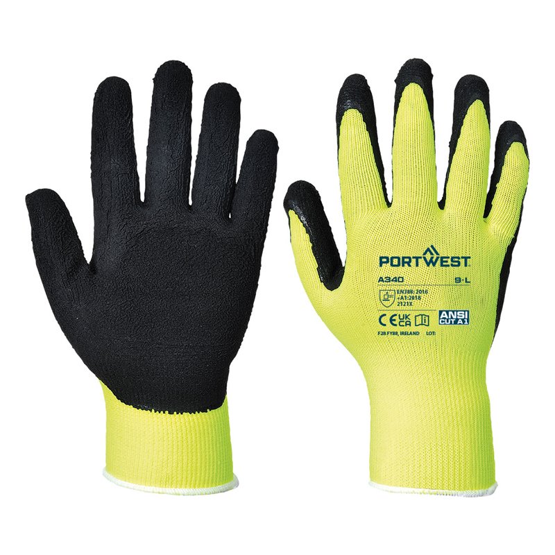 Portwest Gant Grip HiVis - Latex