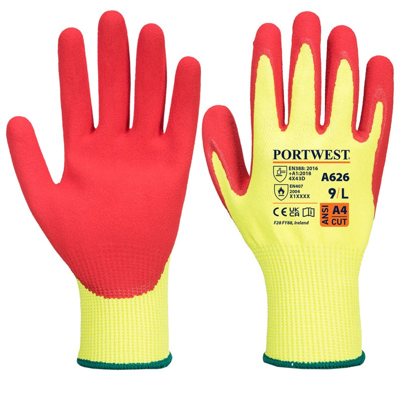 Portwest Gant nitrile Vis-Tex Winter Cut D13