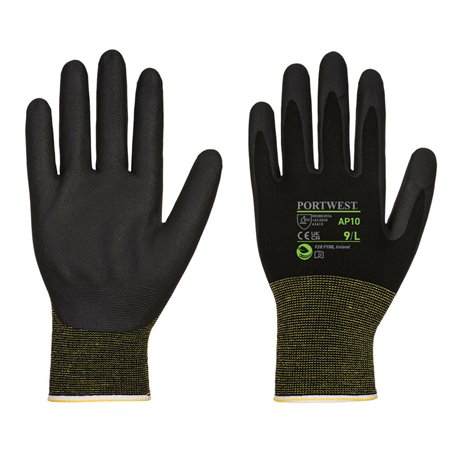 Portwest NPR15 Gants Bambou Mousse de Nitrile - Paquet de 12 paires