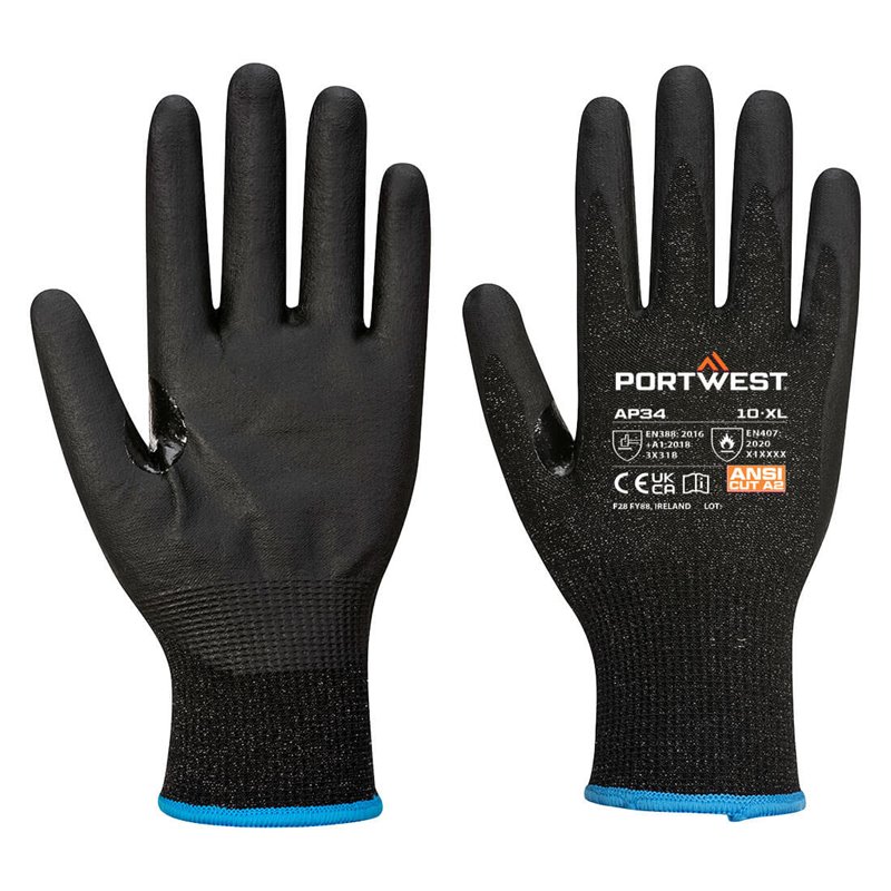 Portwest LR15 GANT à écran tactile Mousse de nitrile PK12