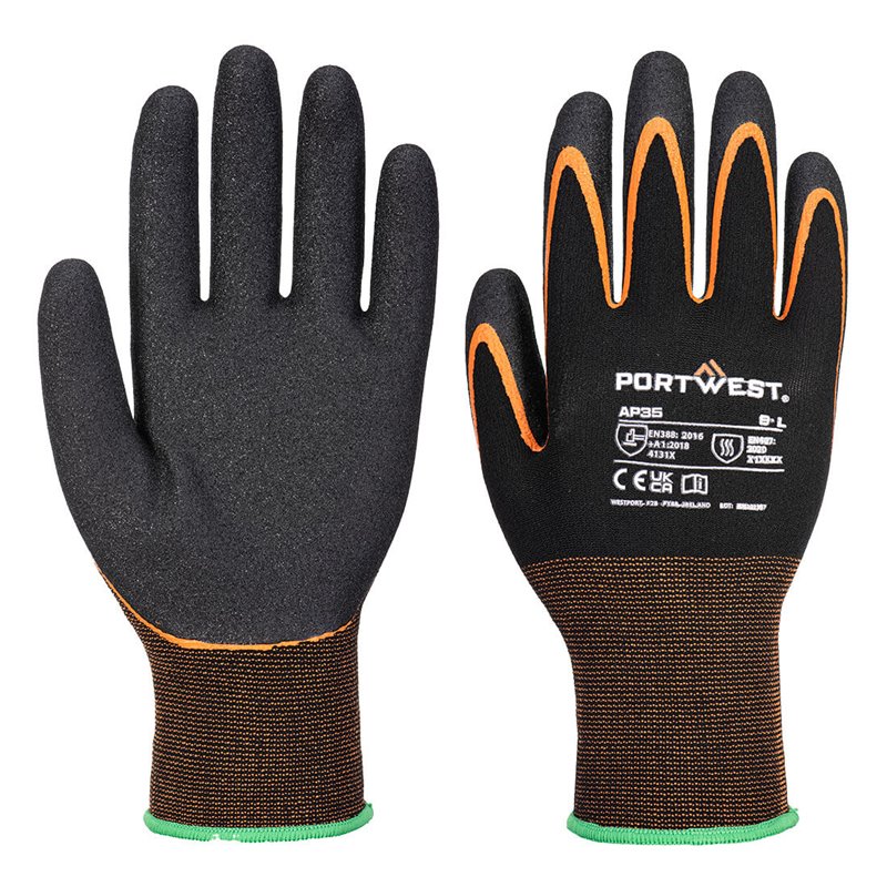 Portwest Gant Grip 15 Nitrile double paume