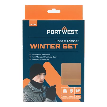 Portwest Set d'accessoires d'hiver (3pcs)