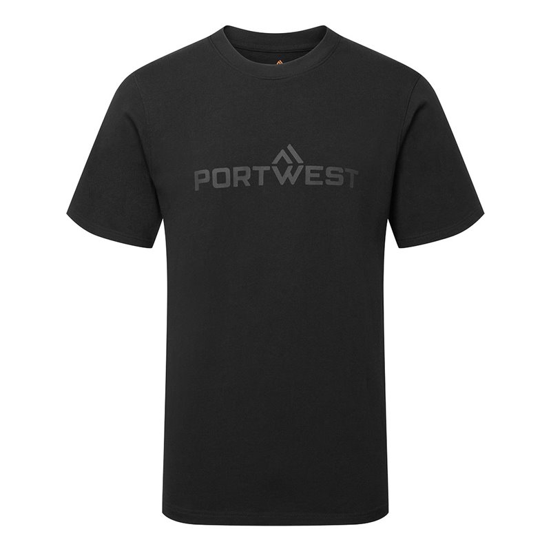 Portwest T-shirt en coton Portwest manches courtes