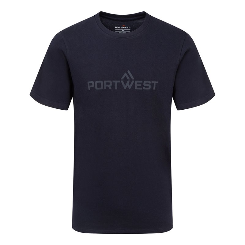 Portwest T-shirt en coton Portwest manches courtes
