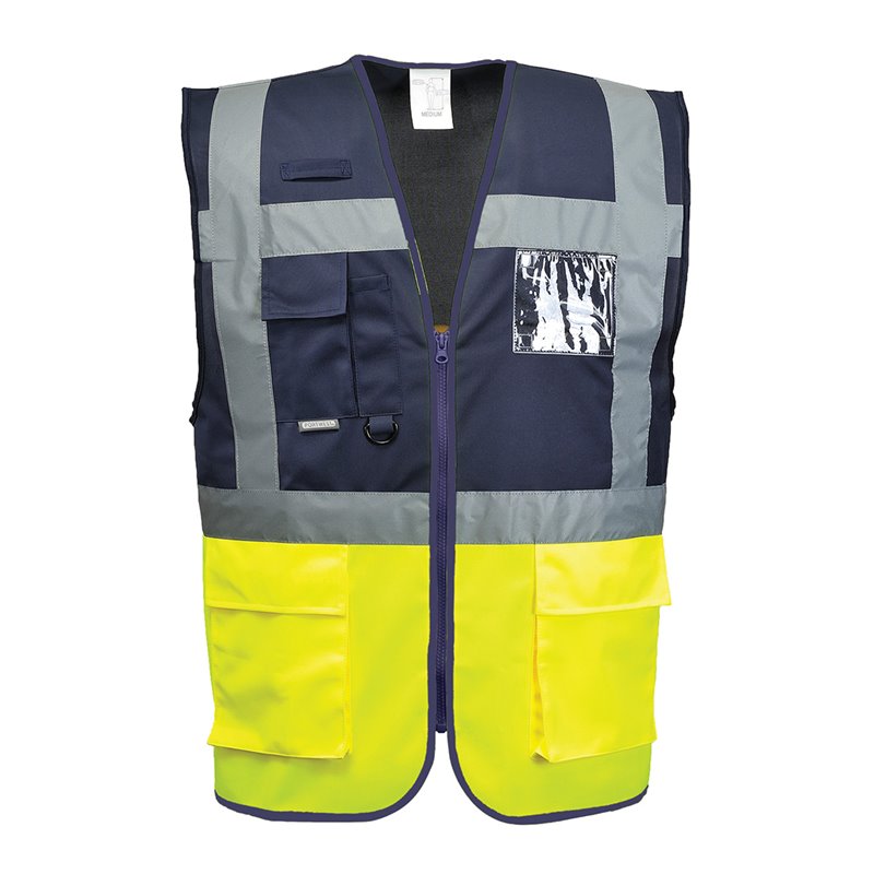 Portwest Gilet Executive Paris Hi-Vis bicolore 