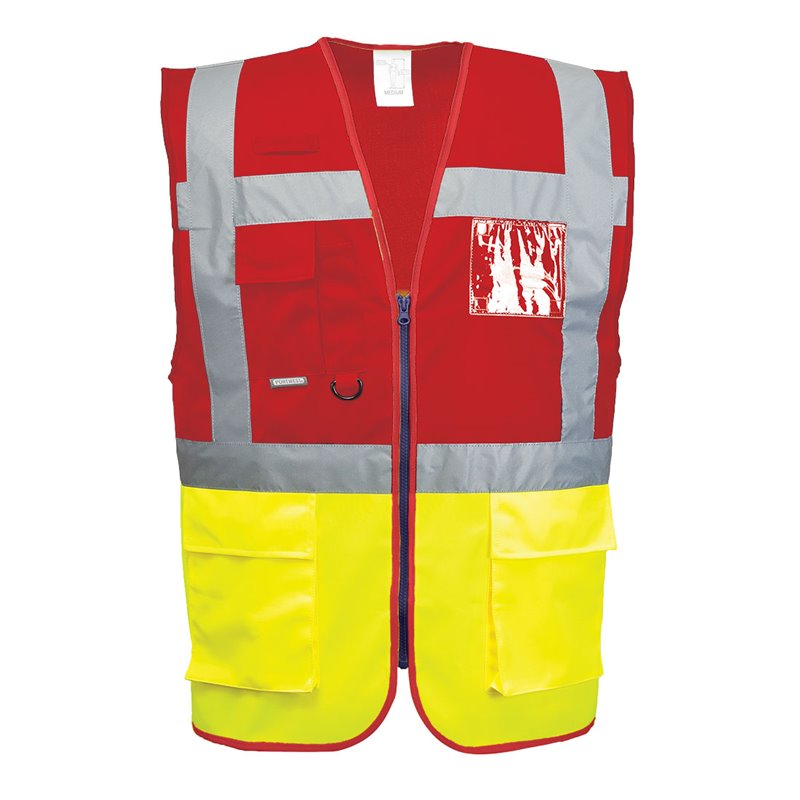 Portwest Gilet Executive Paris Hi-Vis bicolore 