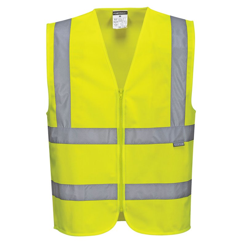 Portwest Gilet Hi-Vis avec zip