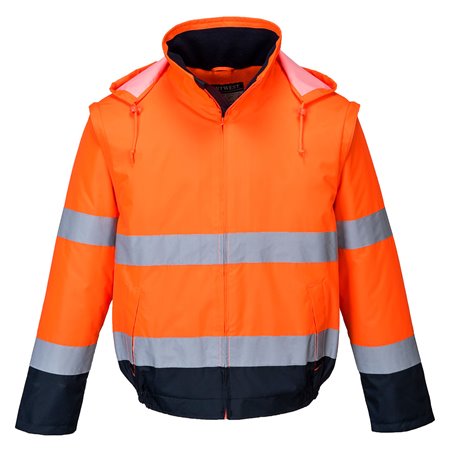 Portwest Blouson HV 2-en-1 HV doublé polaire