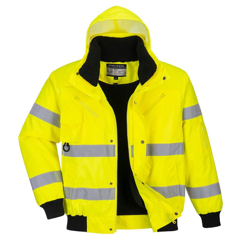 Portwest Blouson Bomber HiVis 3 en 1 