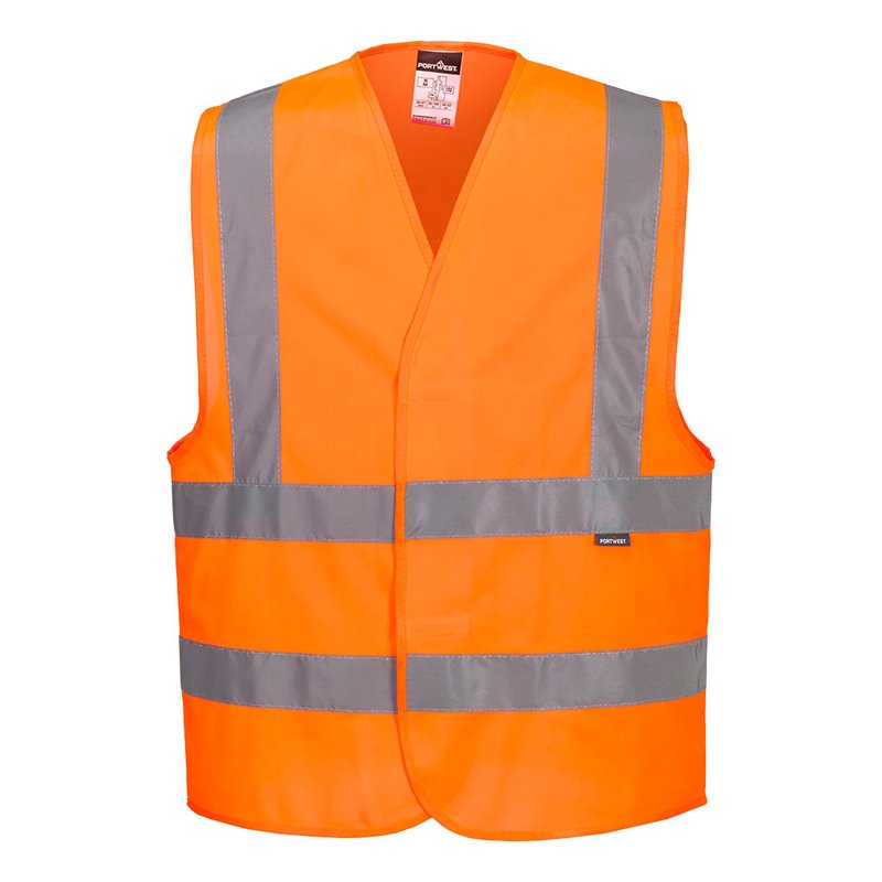 Portwest Gilet Haute-Visibilité Baudrier Double Ceinture 