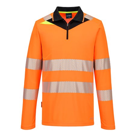 Portwest Polo manches longues HV DX4