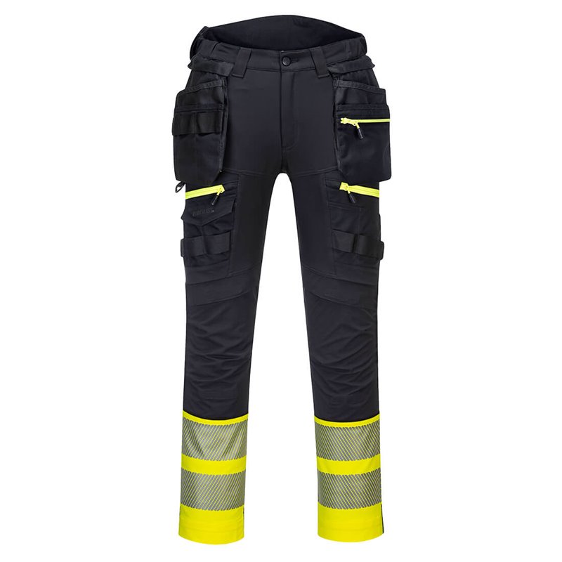 Portwest Pantalon Poches flottantes DX4 Haute-Visibilité Classe 1