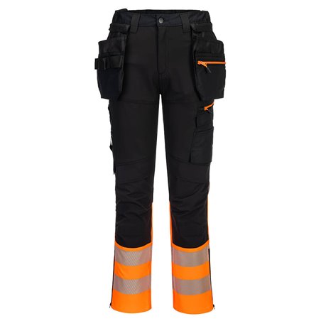Portwest Pantalon DX4 artisans haute-Visibilité classe 1 avec poches flottantes démontables