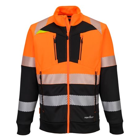 Portwest Sweat-shirt zippé DX4 HV Classe 1