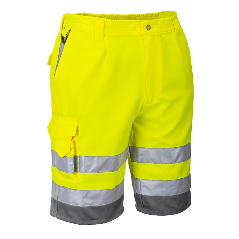 Portwest Bermuda HiVis Poly-coton