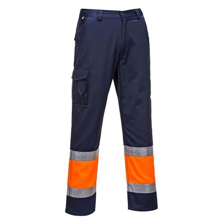 Portwest Pantalon combat Hi-Vis Bicolore