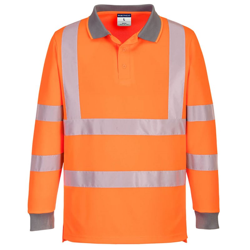 Portwest Polo Eco Haute Visibilité l/s (pack de 6)