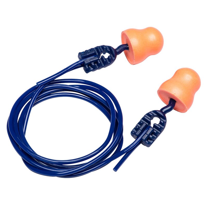 Portwest Bouchons d'oreille Bell Comfort en mousse PU avec cordon (200 paires)