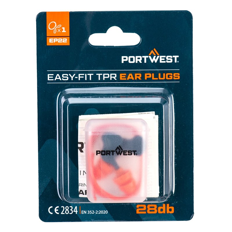 Portwest Bouchons d'oreille Easy fit corde (1 paire)