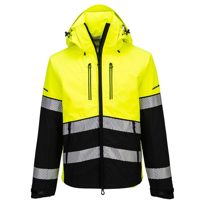 Portwest Veste imper-respirante à capuche HV EV4 (3L)