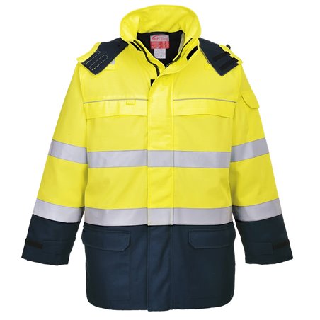 Portwest Parka Bizflame Rain+ Hi-Vis Arc
