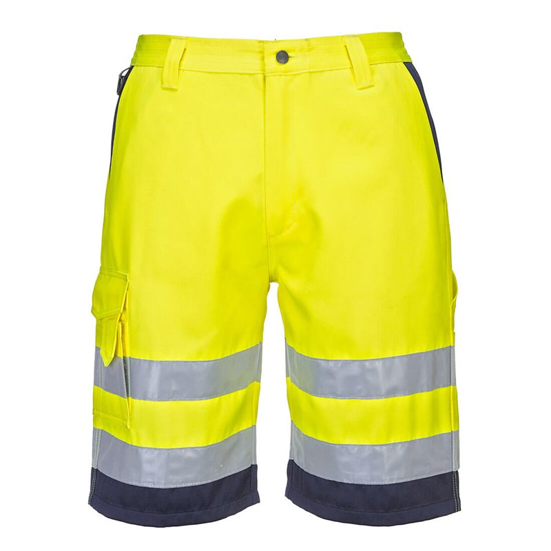 Portwest Short en poly-coton léger haute visibilité