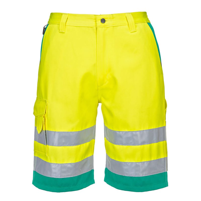 Portwest Short en poly-coton léger haute visibilité
