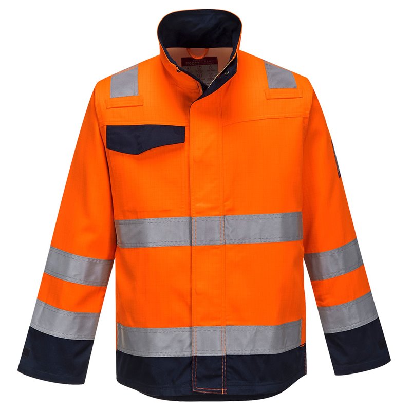 Portwest Veste Modaflame Orange/Marine RIS