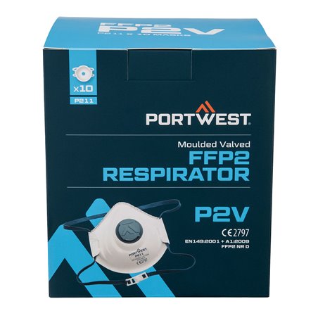 Portwest Masque FFP2 Valve (par 10)