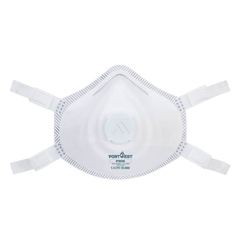 Portwest Masque respiratoire FFP3 haut de gamme (Pk5)