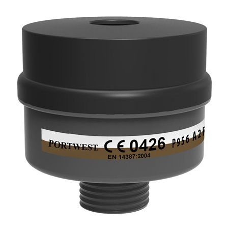 Portwest A2P3 Filtre combiné à filetage universel (Pk4)