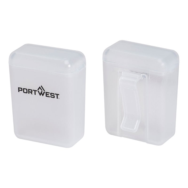 Portwest Boîte de rangement pour bouchons d'oreille (Pk50)