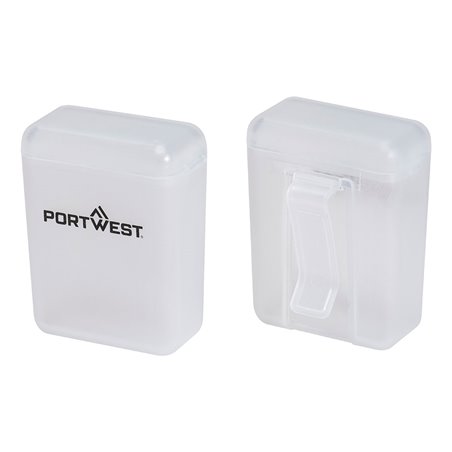 Portwest Boîte de rangement pour bouchons d'oreille (Pk50)