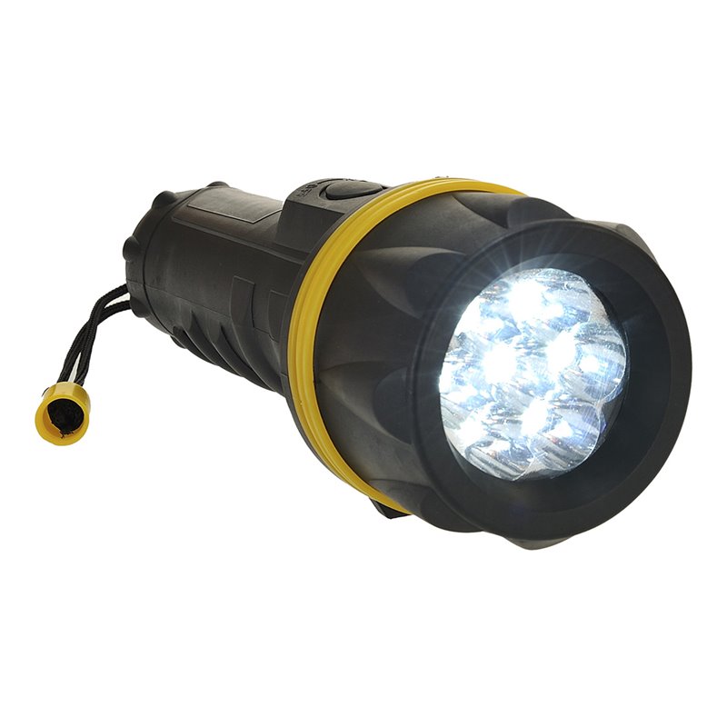 Portwest Torche caoutchouc 7 LED 