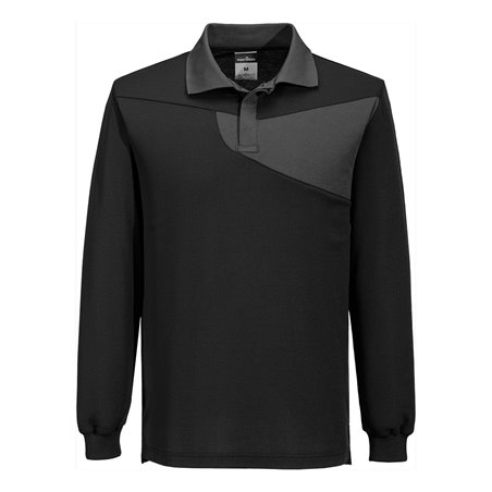 Portwest Polo coton majoritaire manches longues PW2