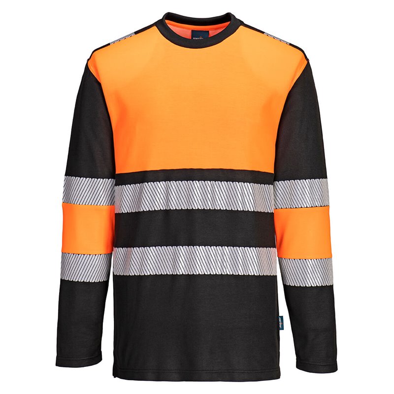 Portwest PW3 T-Shirt Hi-Vis Classe 1 L/S