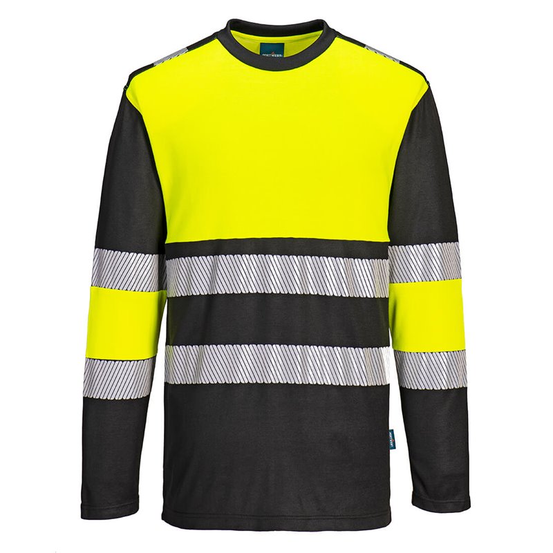 Portwest PW3 T-Shirt Hi-Vis Classe 1 L/S