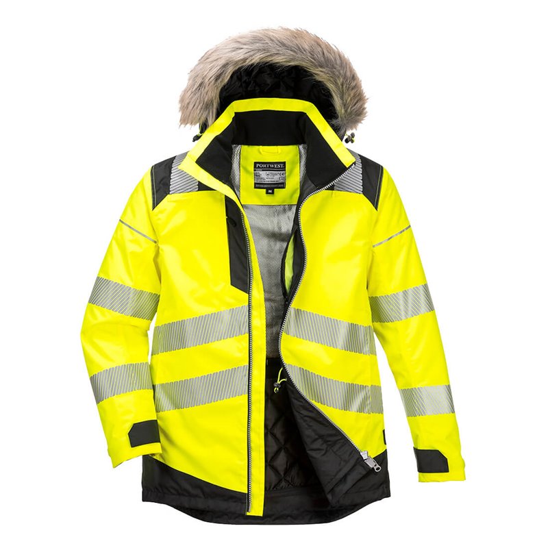 Portwest Parka d'hiver haute visibilité PW3