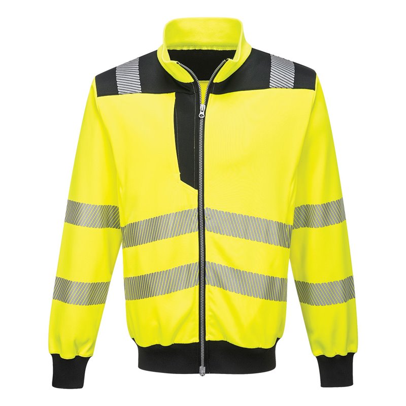 Portwest PW3 Hi-Vis Sweatshirt Zippé