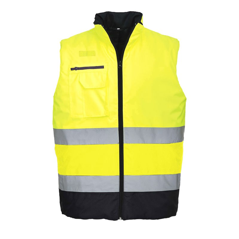 Portwest Gilet bodywarmer haute-visibilité bicolore