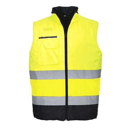 Portwest Gilet bodywarmer haute-visibilité bicolore