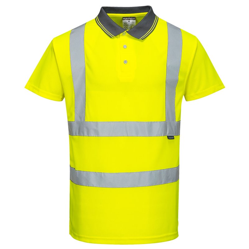 Portwest Polo Hi-Vis manches courtes 