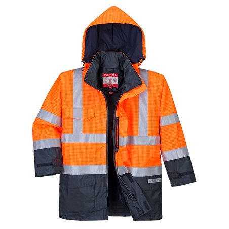 Portwest Parka HV Bizflame Rain Multi-risques