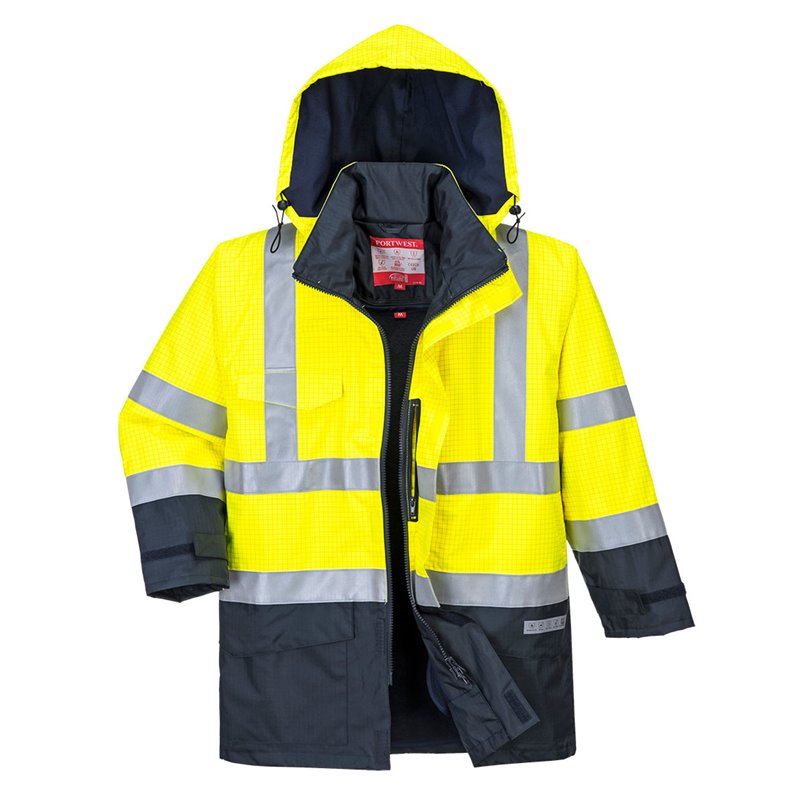 Portwest Parka HV Bizflame Rain Multi-risques