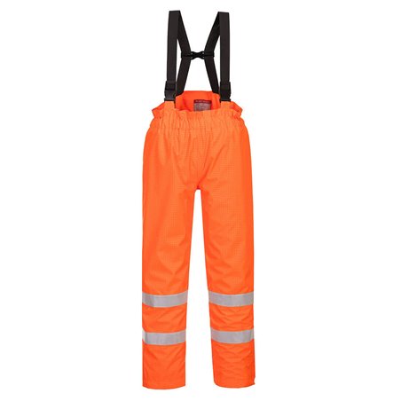 Portwest Pantalon Bizflame Rain doublé Hi-Vis FR Antistatique