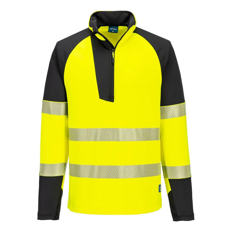 Portwest PW3 Hi-Vis Sweatshirt Zippé