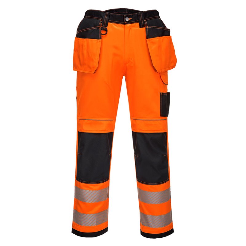 Portwest Pantalon HV PW3 poches flottantes